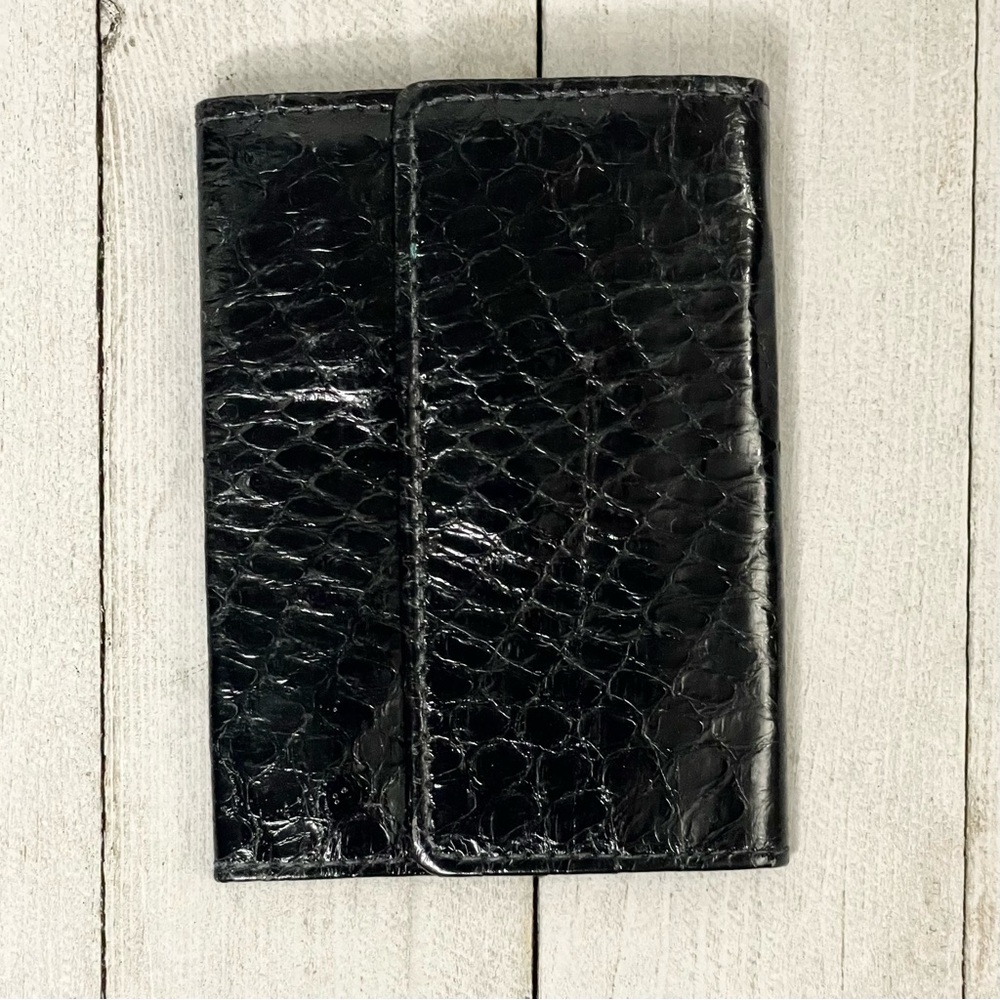 Genuine Snakeskin 6 Key Holder Case Wallet